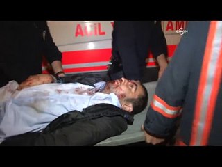 Maltepe'de feci kaza: Sıkışan 2 yaralı güçlükle kurtarıldı