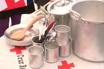 Tres toneladas de material de ayuda rumbo a Siria