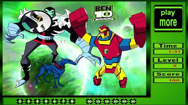 Ben10 Omniverse Hidden Numbers -Ben10 Game