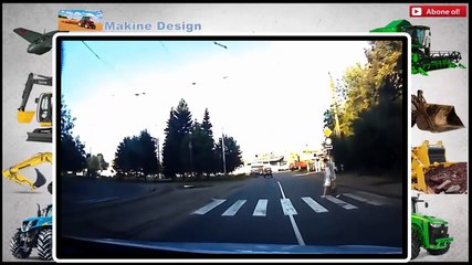 Rusyada Kameralara Yakalanmış İlginç Trafik Kazaları