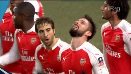 0-1 Olivier Giroud Lucky Goal HD - Hull City 0-1 Arsenal (FA Cup) 08.03.2016 HD