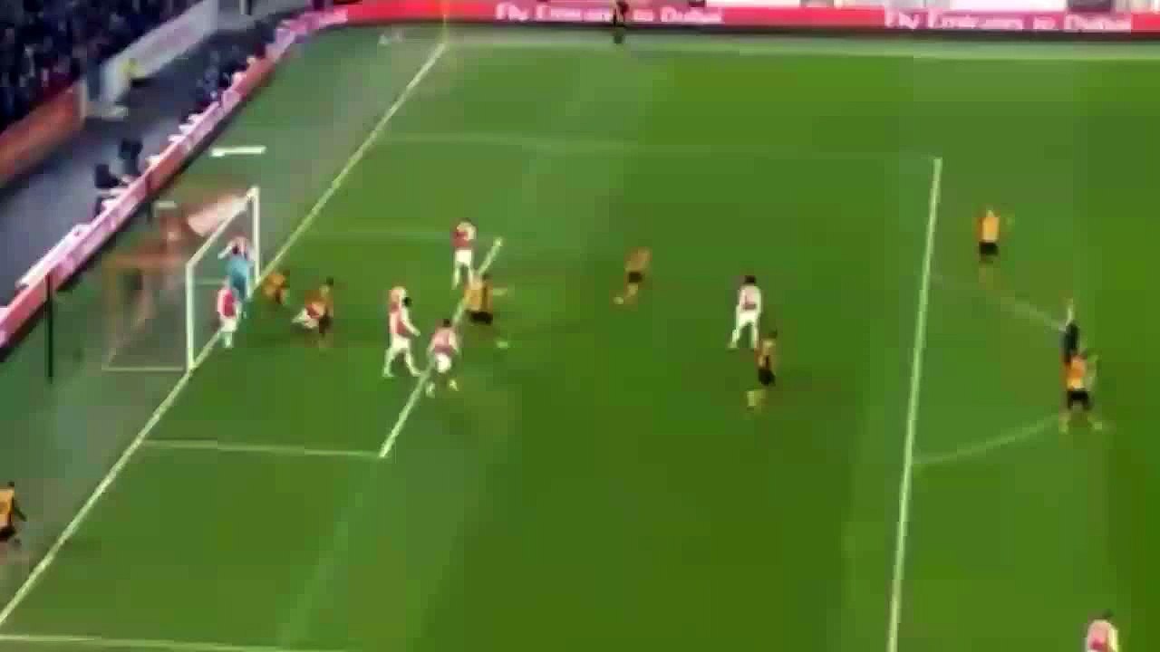 Hull City vs Arsenal   David Ospina Amazing save  08-03-16