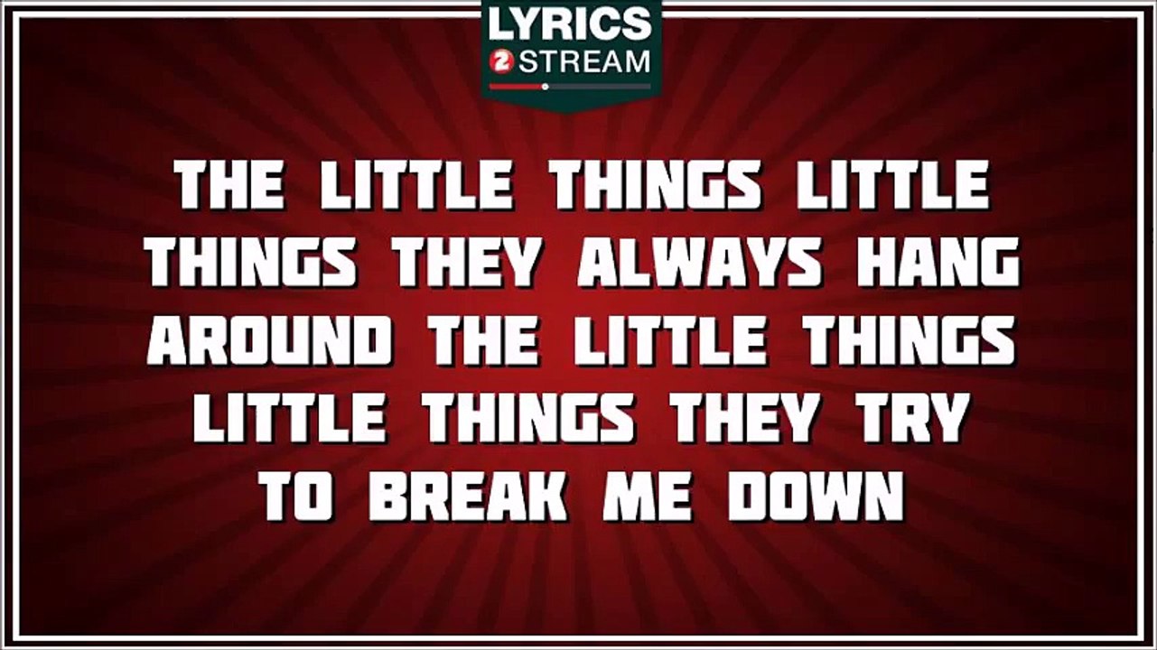 Little Things - Good Charlotte tribute - Lyrics