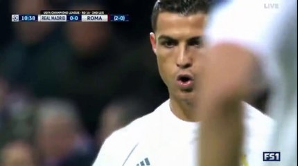Cristiano Ronaldo Super Free Kick  - Real Madrid 0-0 Roma 08.03.2016