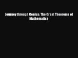 PDF Journey through Genius: The Great Theorems of Mathematics  Read Online