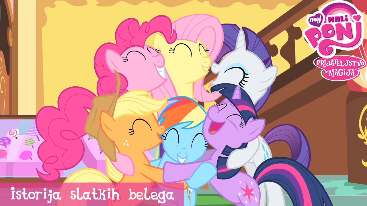 Moj Mali Poni | S01E23 - Istorija slatkih belega [SRB, Mini]