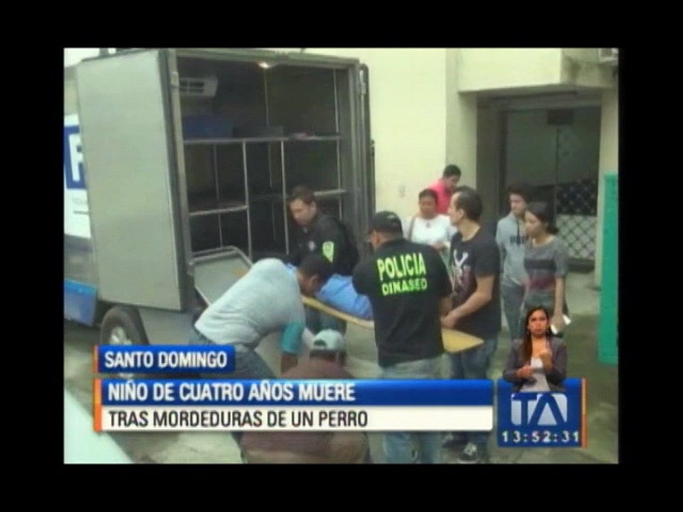 Niño de cuatro años muere tras mordedura de perro