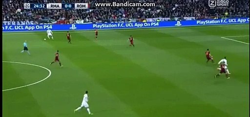 Zinedin Zidane Gets Injured | Real Madrid - AS Roma 08.03.2016 HD