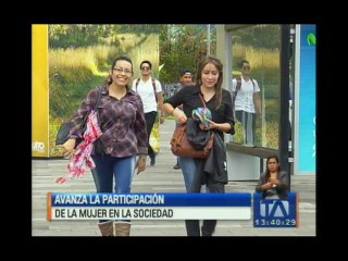 Sector social habla de avances en la participación de la mujer en la sociedad