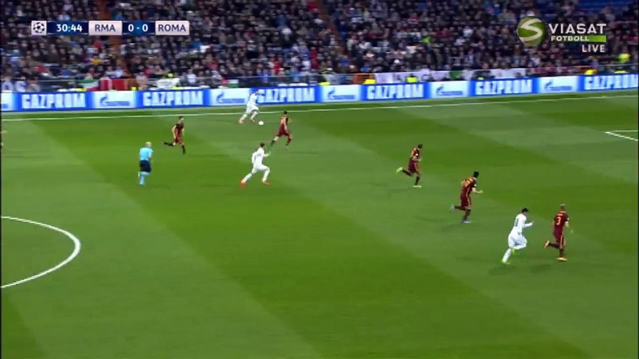 Cristiano Ronaldo Amazing Skill and Shot HD - Real Madrid 0-0 AS Roma 08.03.2016 HD