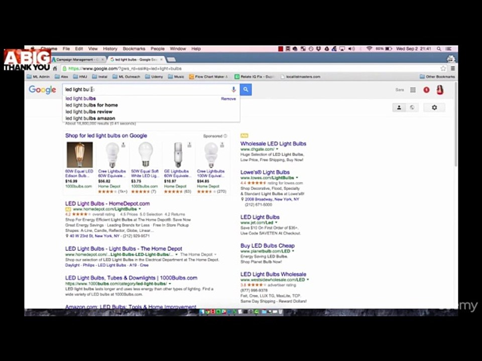 414 Negative Keyword Research - Google AdWords For Beginners