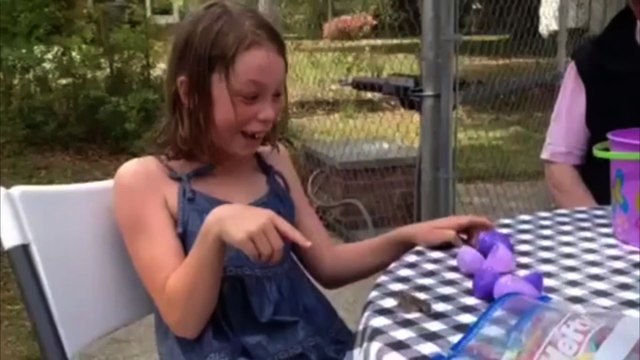 You Won't Believe What This Girl Found In Her Easter Egg