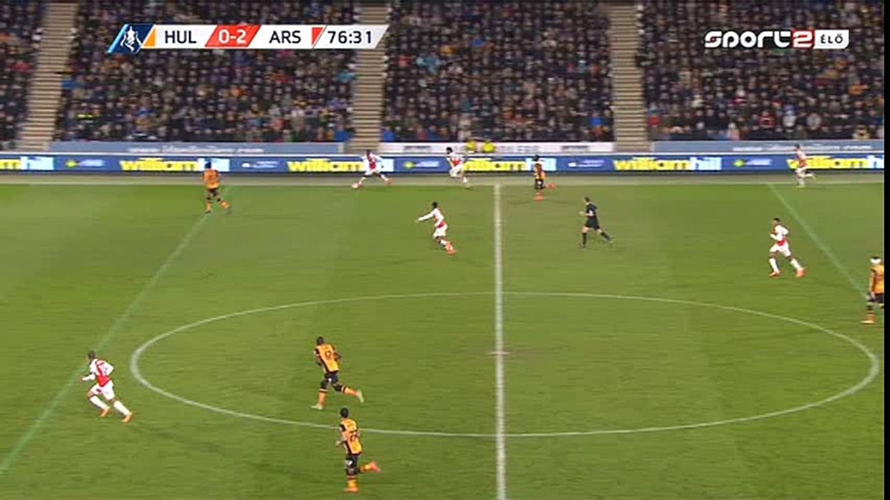 Theo Walcott Goal HD - Hull City 0-3 Arsenal - 08-03-2016 FA Cup