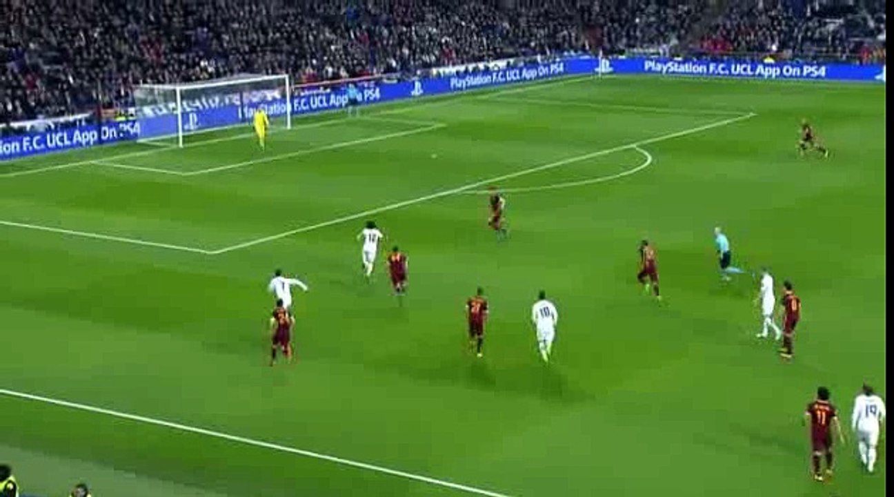 Cristiano Ronaldo CHANCE - Real Madrid vs Roma