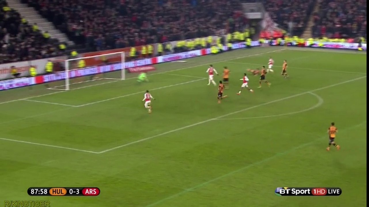 Hull City 0 - 4 Arsenal All Goals and Full Highlights 08/03/2016 - FA Cup
