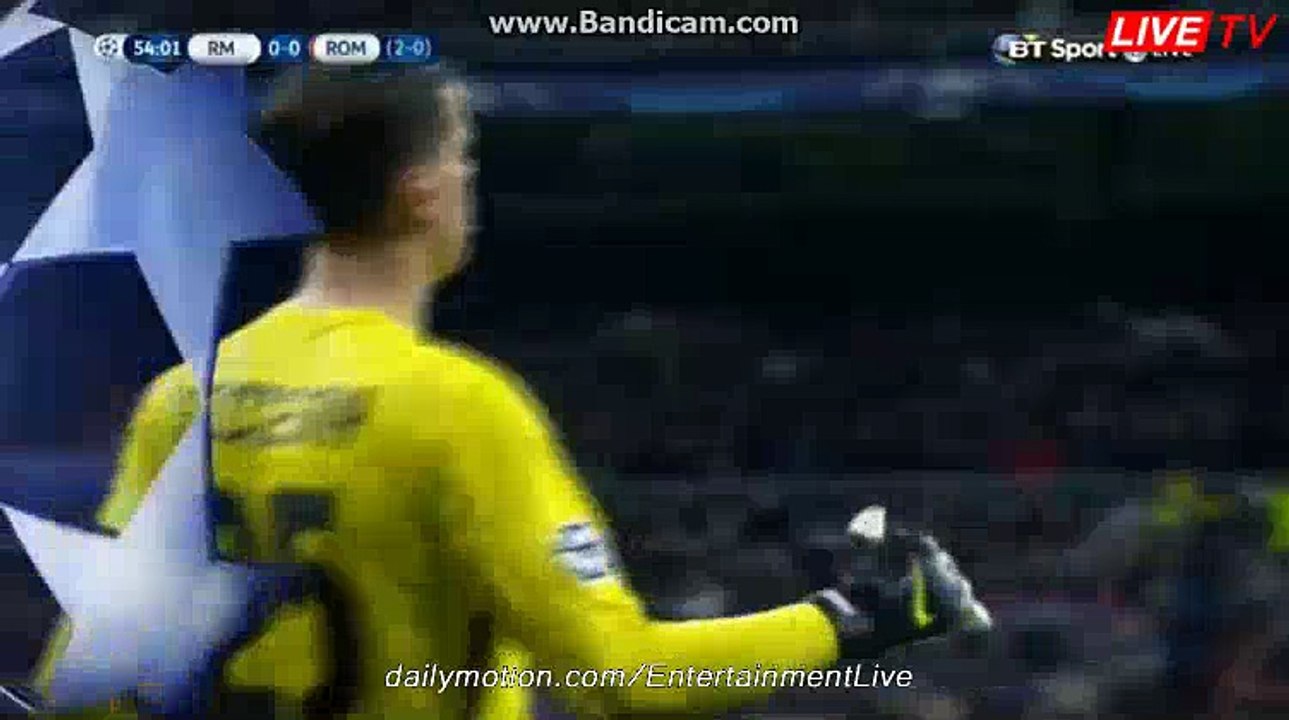 Cristiano Ronaldo Incredible MISS - Real MAdrid 0-0 AS Roma