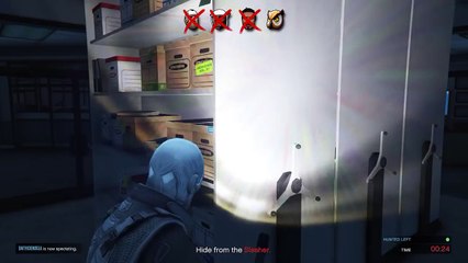 GTA 5 Slasher Funny Moments - Epic Flashlight Kill! (GTA 5 Online)