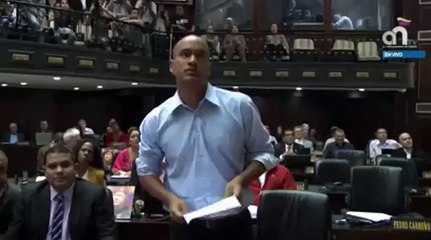 Así fue como Héctor Rodríguez respondió al negarse la discusión de rechazo al decreto de Obama en la AN