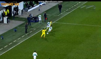 Ande Shurlle Goal HD -VFL Wolfsburg 1-0 Gent - 08-03-2016