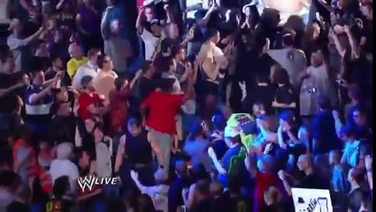 John Cena, Dean Ambrose & Roman Reigns Vs The Wyatt Family