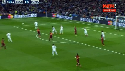 James Rodriguez Goal - Real Madrid 2 - 0t AS Roma - 08-03-2016 HD