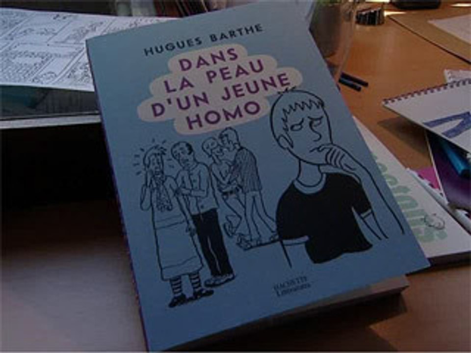 Portrait Hugues Barthes dessinateur