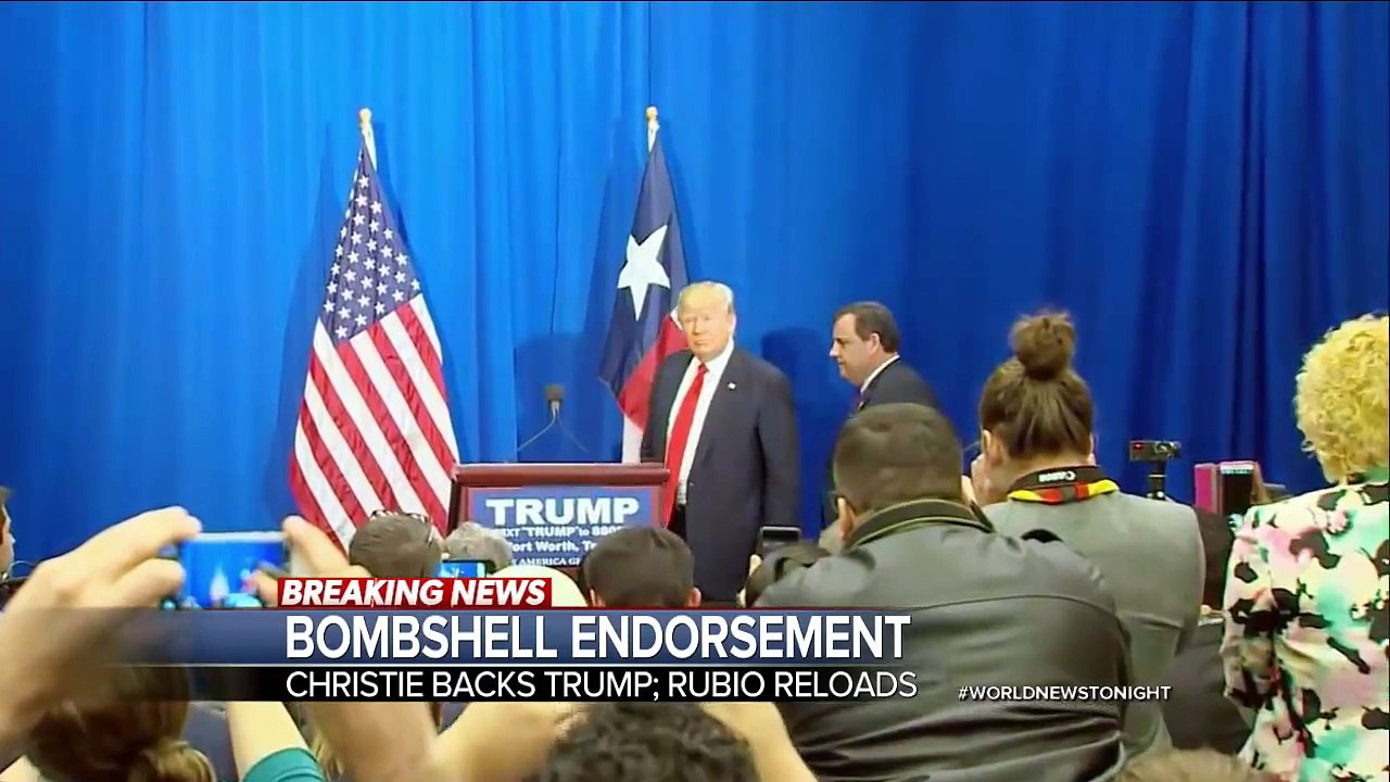 Chris Christie Endorses Donald Trump
