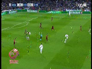 اهداف المباراة ( ريال مدريد 2-0 روما ) دوري ابطال اوروبا