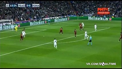 Cristiano Ronaldo Goal - Real Madrid 1 - 0	AS Roma - 08-03-2016 HD