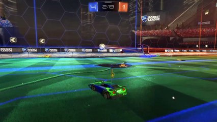 Rocket League  | Back Ariel Shot 1st Time