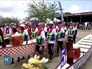 Traditional Chinese Dragon Boat Race