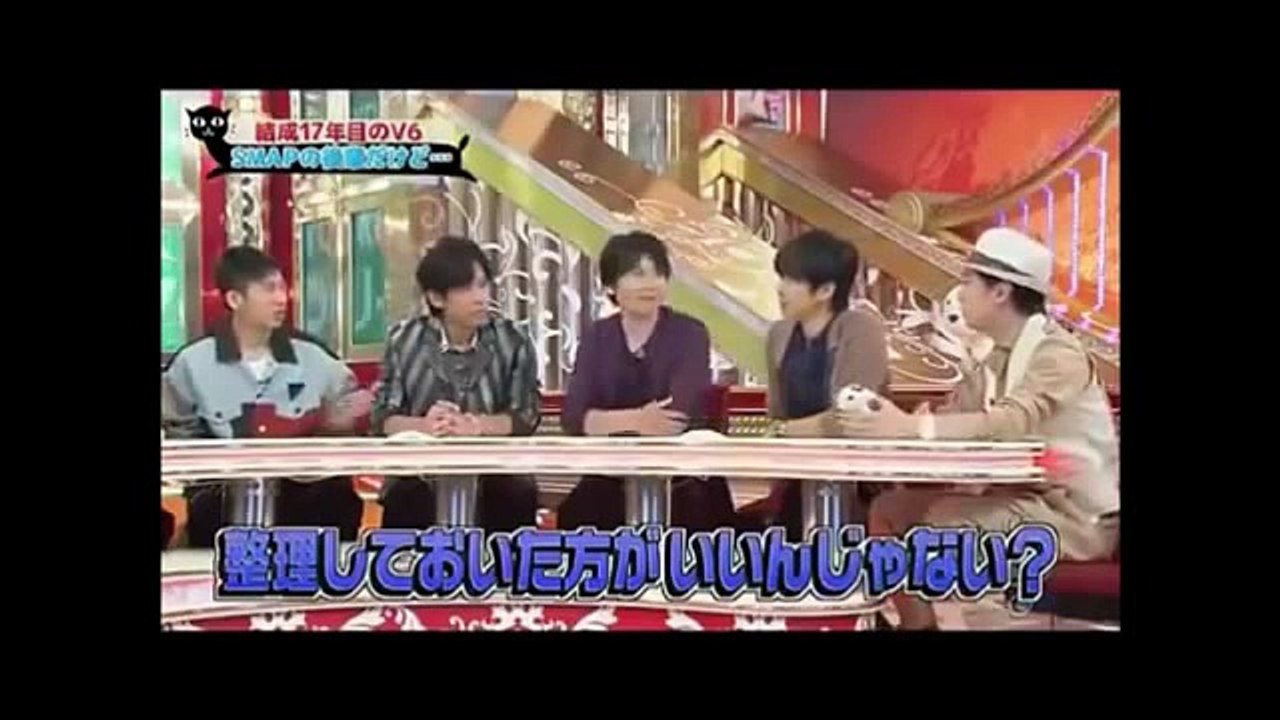 中居が暴露 SMAPとV6との微妙にややこしい内部事情や上下関係についてぶっちゃける