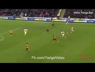 Theo Walcott GOAL - Arsenal 2-0 Hull City  08.03.2016