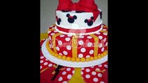 Bolos decorados Minnie para festa infantil