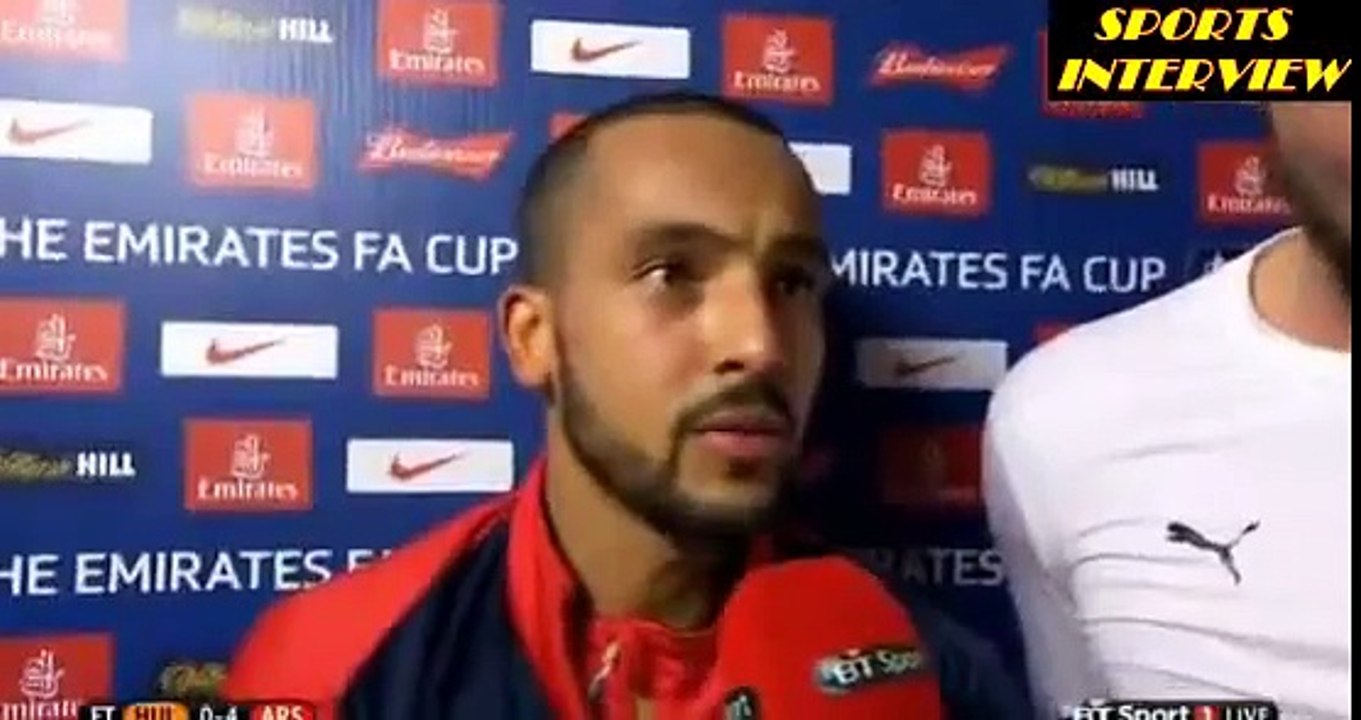 Hull City vs Arsenal - Walcott & Olivier Giroud Post Match Interview - (FA Cup 2