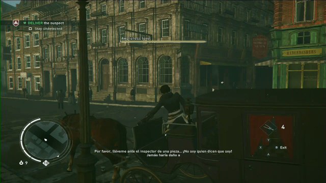 Assassins Creed Syndicate, gameplay Español parte 61, Cazarecompensas entrega de prisioneros y club de lucha
