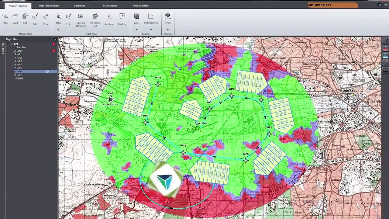STM FocusFlite Digital Moving Map System