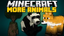 Minecraft: MORE CREATURES MOBS MOD (Dragon Horses, Moles & Sharks) Mod Showcase