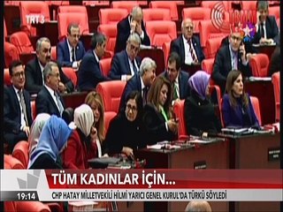 CHP'li Hilmi Yarayıcı'dan Meclis'te Analara kıymayın efendiler Türküsü