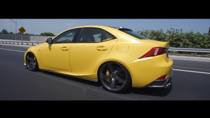 LFA Yellow Lexus IS 350 ¦ “Build Story“ ¦ Vossen CV3-R