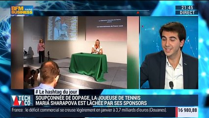 Le Hashtag du jour: 260 000 tweets sur Maria Sharapova - 08/03