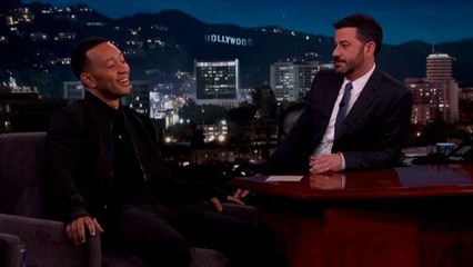 John Legend chats preparing for his baby with Chrissy Teigen