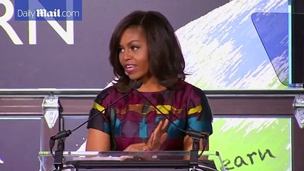 Michelle Obama honors 'strength and grace' of Nancy Reagan