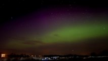 Espectacular aurora boreal en Inglaterra