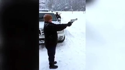 En komik ateş etme denemesi