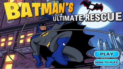 Games: Batman Ultimate Rescue - Batman Game - Baby Game & Children Games For 2014