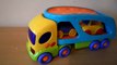 MY FAVOURITE EARLY LEARNING CENTRE CAR TRANSPORTER WITH SOUNDS AND TRAILER