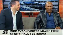 Mike Tyson Curses Out News Anchor On Live TV @Hodgetwins  Biggest Boxers