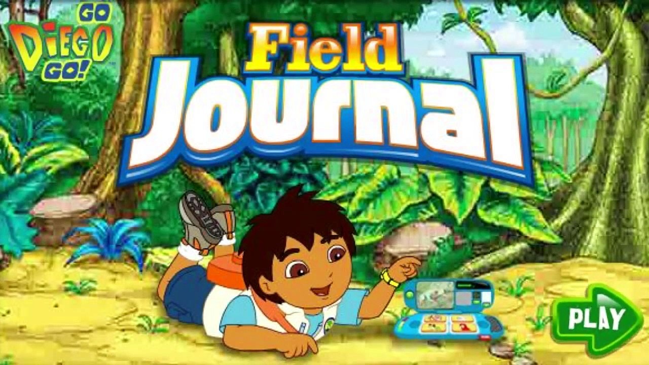 Diego Field Journal - Go Diego Go Games - Nick Jr.