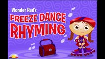 Super Why Wonder Reds Freeze Dance Rhyming Cartoon Animation PBS Kids Game Play Walkthrough